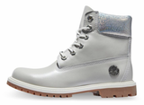 Timberland Womens Heritage 6 Inches Waterproof Winter Boot - Light Grey