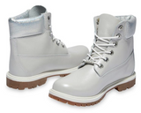 Timberland Womens Heritage 6 Inches Waterproof Winter Boot - Light Grey