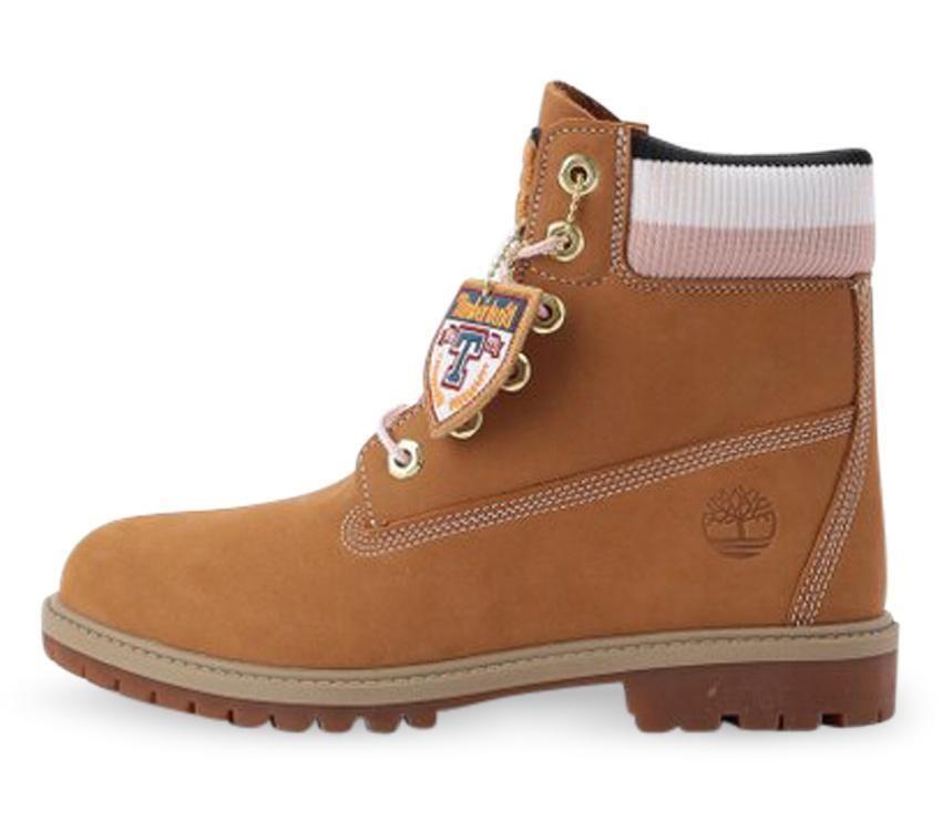 Timberland Womens 6 Inch Heritage Boot Cupsole Waterproof - Wheat Nubuck