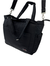 FIB Baby Nappy Bag Diaper Maternity Milk Mummy Changing Travel Tote - Black