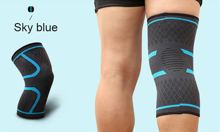 AXIGN Medical Compression Knee Sleeve Support Brace Strap Patella Protector - L/XL