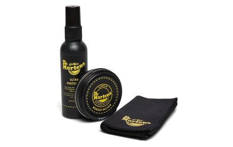 Dr. Martens Shoe Care Kit Wonder Balsam Leather Shoe Polish, Ultra Protector & Cloth