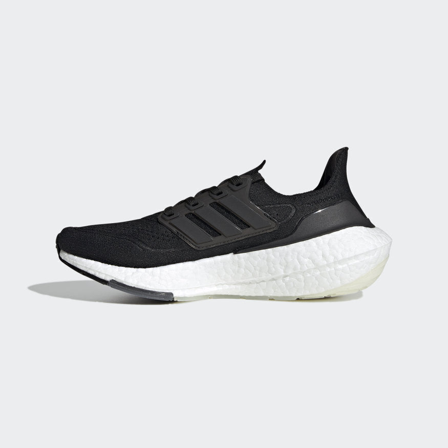 Adidas Womens Ultraboost 21 Running Trail Gym Shoe - Core Black/Core Grey