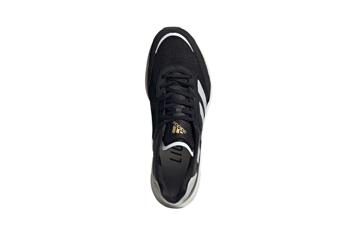 Adidas Mens Adizero Boston 10 Shoes Runners Running - Black/White/Gold