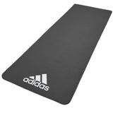 Adidas Fitness Mat 7mm Exercise Training Floor Gym Yoga Judo Pilates  - Grey