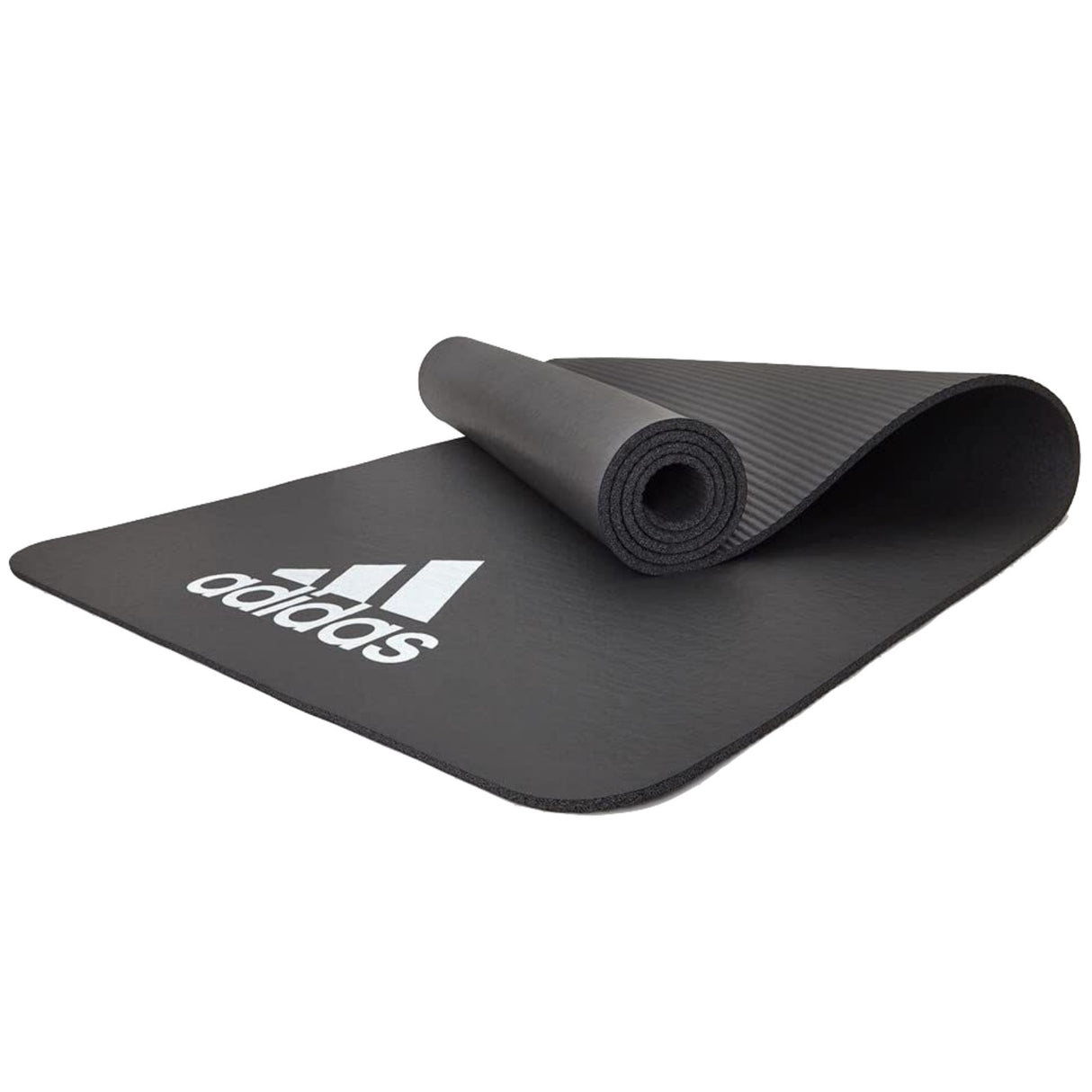 Adidas Fitness Mat 7mm Exercise Training Floor Gym Yoga Judo Pilates  - Grey