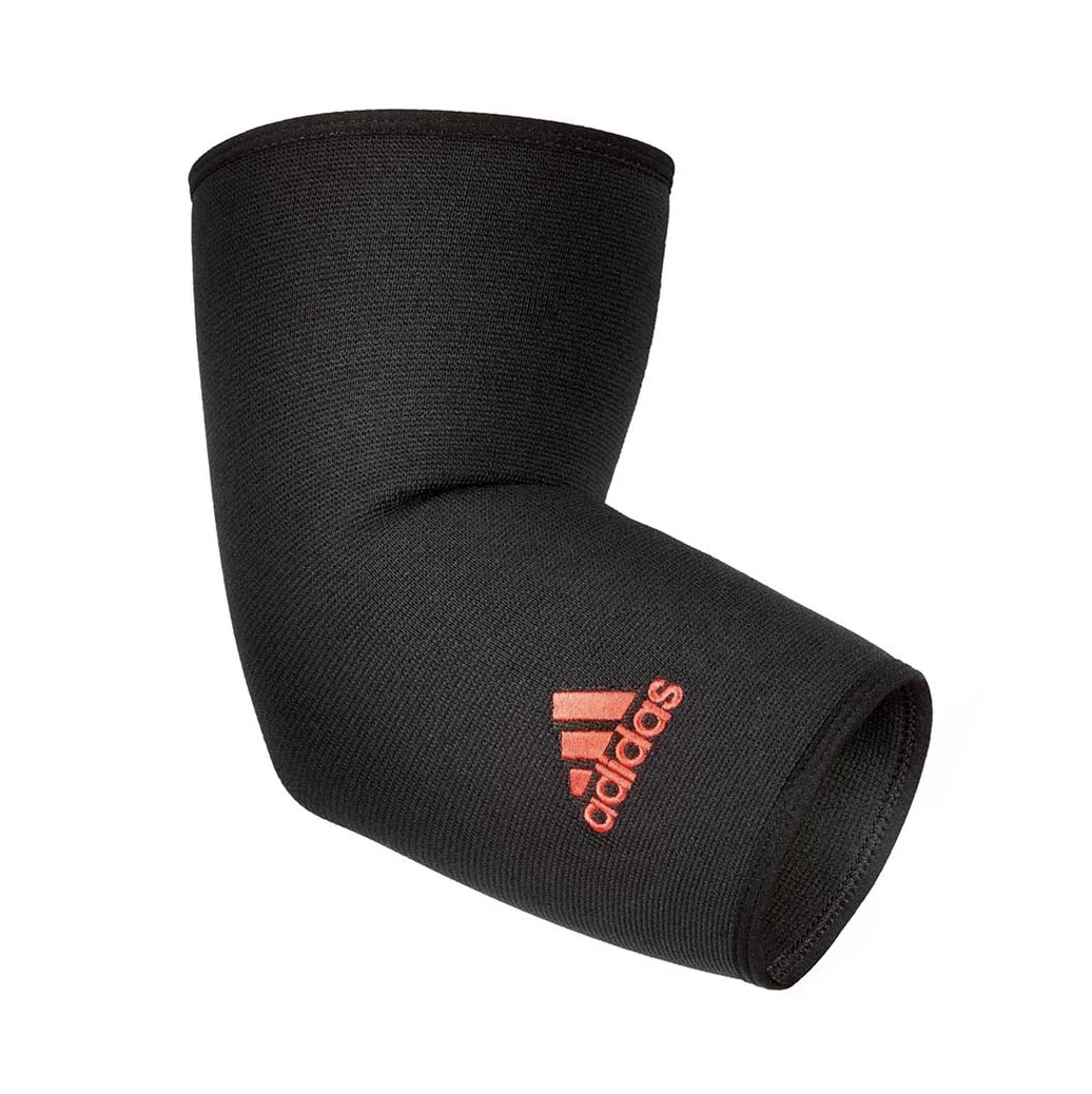 Adidas Elbow Support Compression Sleeve Joint Support Brace - Black/Red