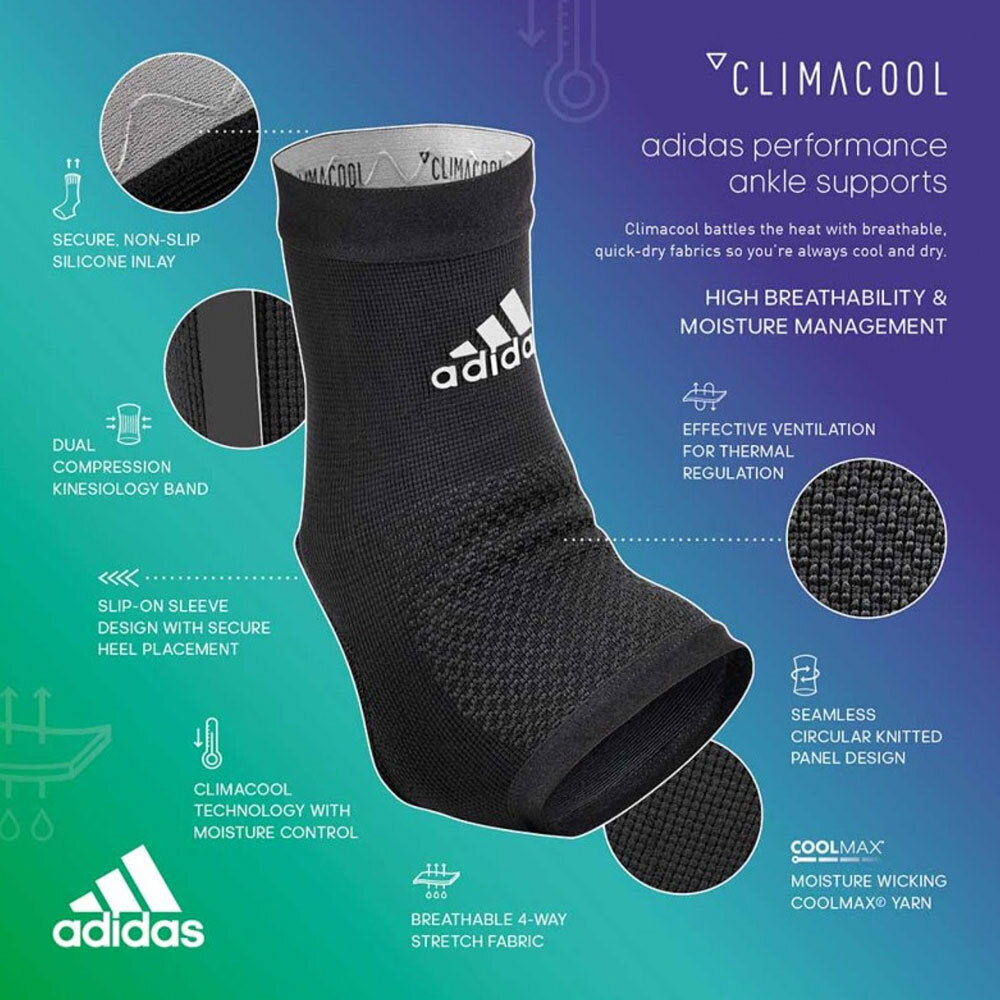 Adidas Performance Climacool Ankle Support Brace Sports