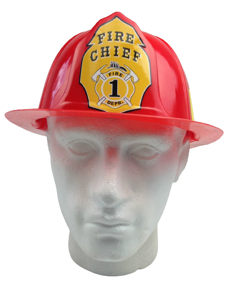 12x FIREMAN HAT Firemans Helmet Costume Dress Up Party Halloween Cap Bulk