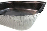 160x ALUMINIUM FOIL CONTAINERS WITH LIDS Large Tray BBQ Roasting Dish Takeaway 32cm*26cm*6.3cm