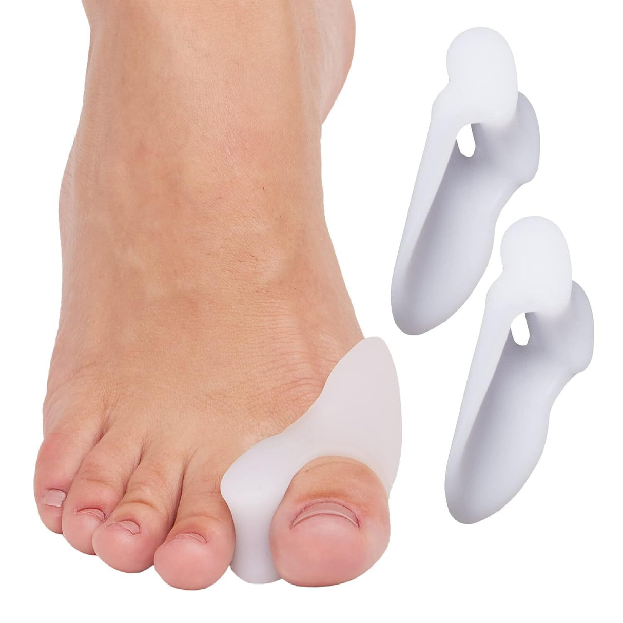 Axign Bunion Sleeve with Toe Spacer Separator Pain Relief Alignment - 1 Pair