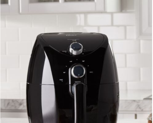 Sunbeam 3L Copper Infused Dura Ceramic Air Fryer - Black