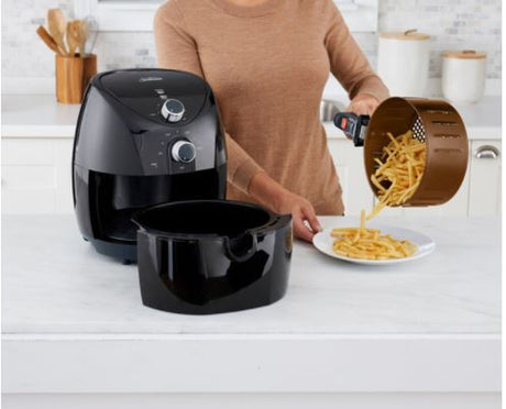 Sunbeam 3L Copper Infused Dura Ceramic Air Fryer - Black