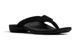 AXIGN Premium Orthotic Arch Support Flip Flops Sandal Thongs Archline - Black