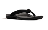 AXIGN Premium Orthotic Arch Support Flip Flops Sandal Thongs Archline - Grey/Black