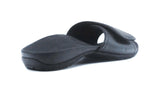 Orthotic Sandals Bunion Flip-Flops Flat Heel Slide Slippers Flats - Black (EU 46)