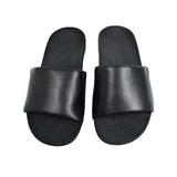 Axign Becky Elastic Orthotic Slides Thongs Flip Flops - Black