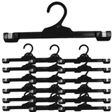 40x CLIP HANGERS Push Down Hanger 310mm Commercial Pants Shorts Dress Bulk R310