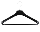 60x Suit Hangers Heavy Duty 460mm Commercial Jacket Pants Clothing Coat R50L