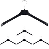 5x JACKET HANGER Heavy Duty 460mm Commercial Pants Clothing Coat Quality R51L