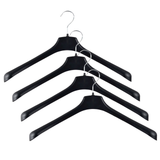 4x JACKET HANGER Heavy Duty 400mm Commercial Jacket Pants Clothing Coat R51S