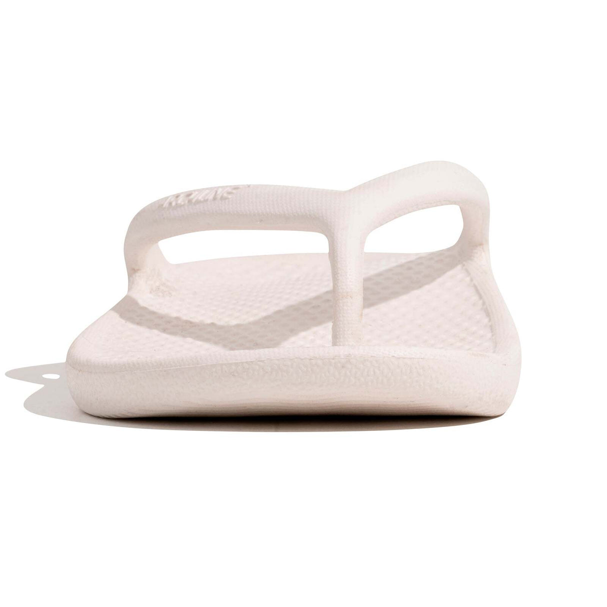 Archline Orthotic Foam Thongs Arch Support Flip Flops Orthopedic Rebound - White