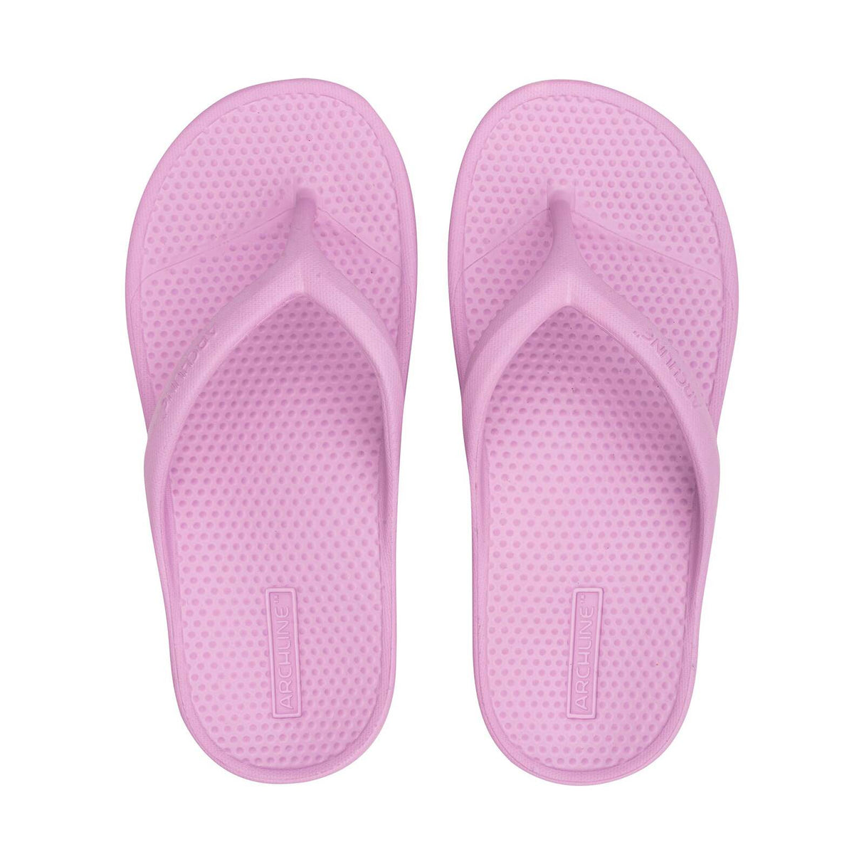 Archline Orthotic Foam Thongs Arch Support Flip Flops Orthopedic Rebound - Lilac