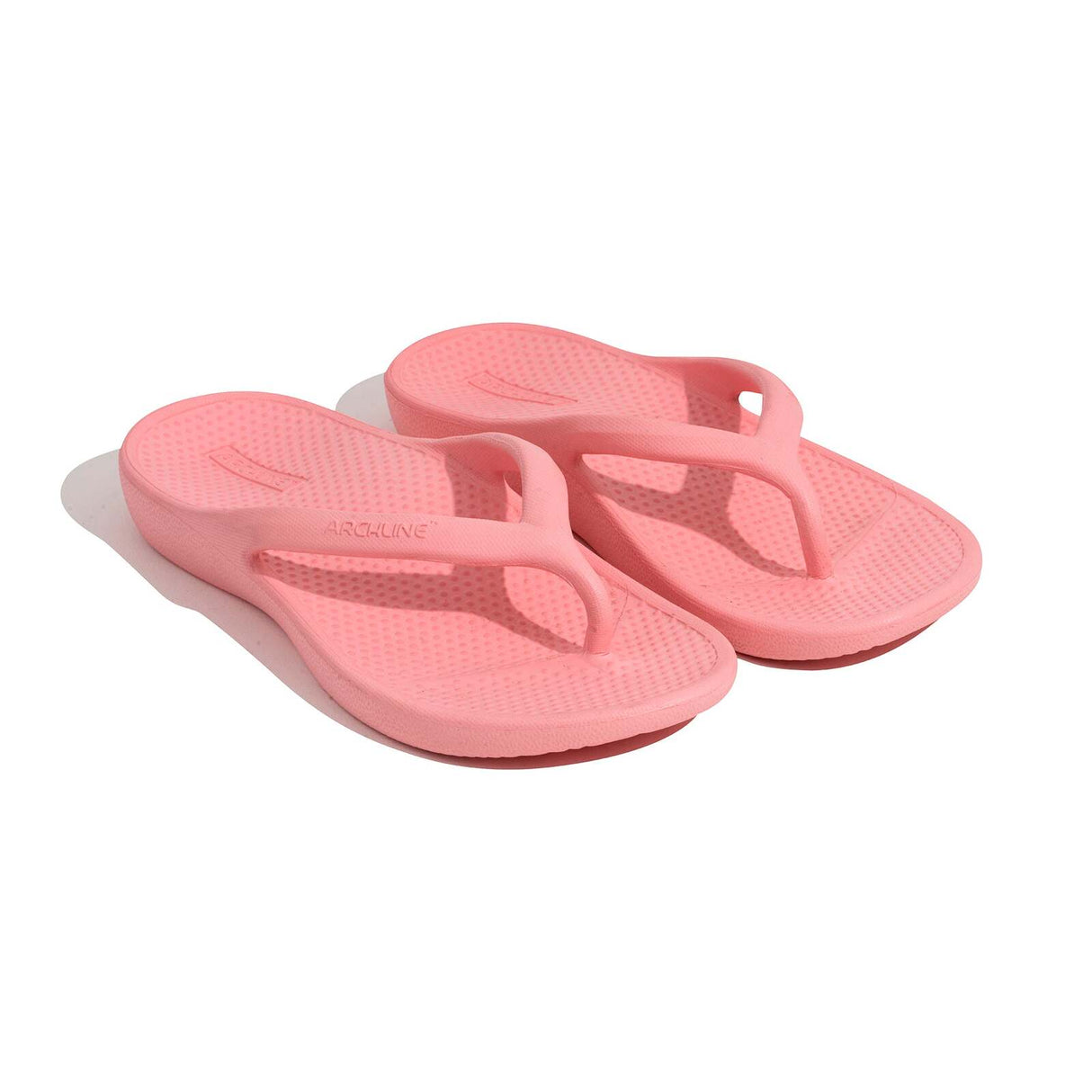 Archline Orthotic Foam Thongs Arch Support Flip Flops Orthopedic Rebound - Pink