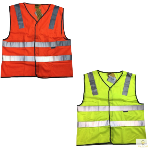 3M Reflective Tape Hi Vis Safety VEST Workwear Night & Day Use Safety Visibility