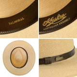 Akubra Balmoral Fedora Trilby Hat - Natural