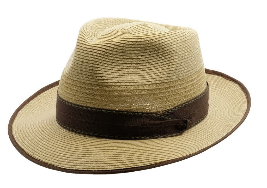 Akubra Capricorn Trilby Fedora Hat - Fawn