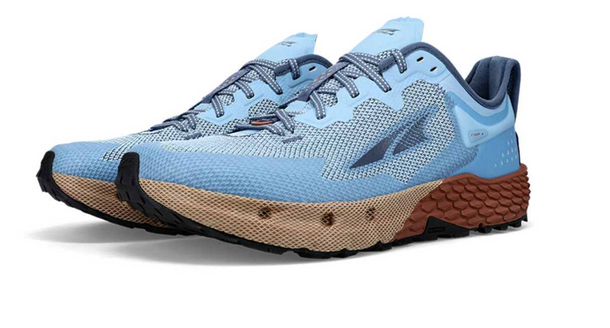 Altra Mens TIMP 4 Sneakers Shoes Runners Running in Light Blue