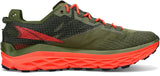 Altra Mens Running Mont Blanc Shoes Sneakers Runners in Dusty Olive US 9.5