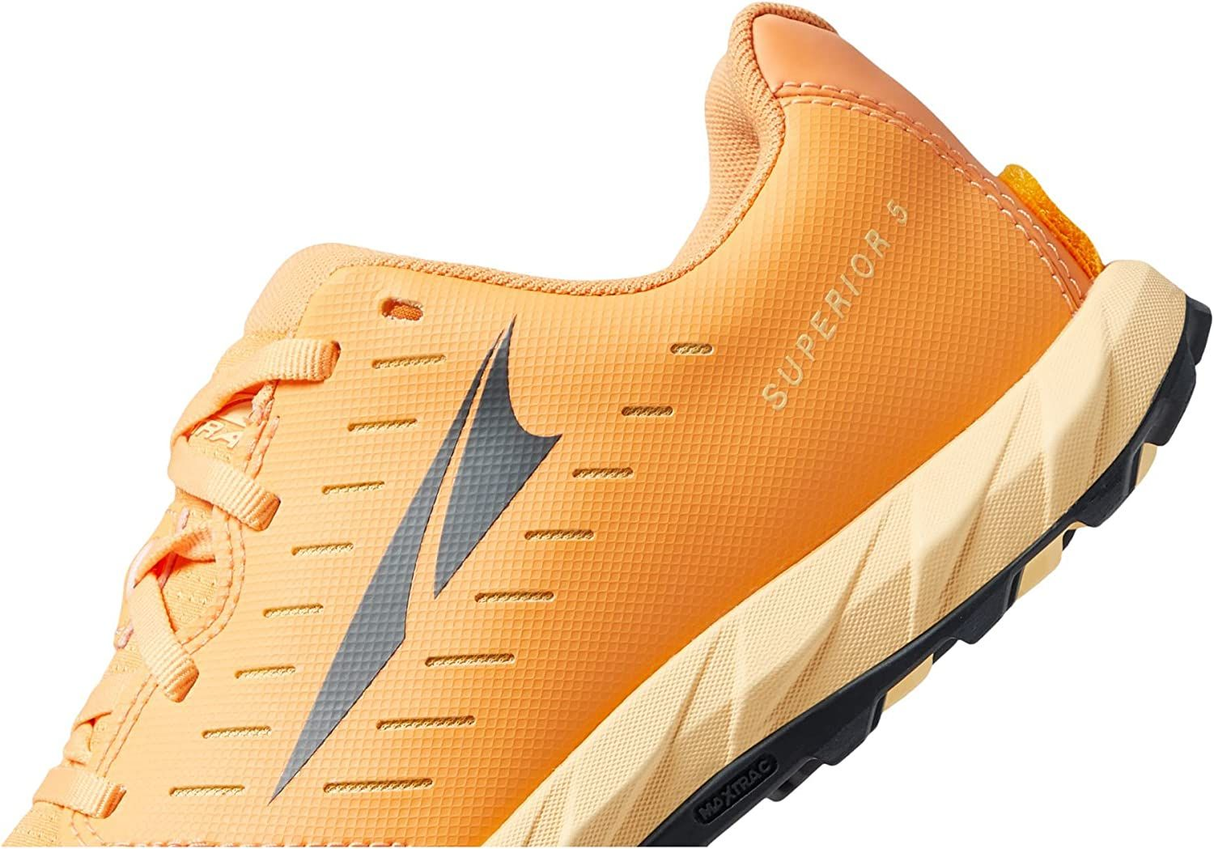 Altra Superior 5 Womens Trail Running Shoes Sneakers Runners - Orange/Black