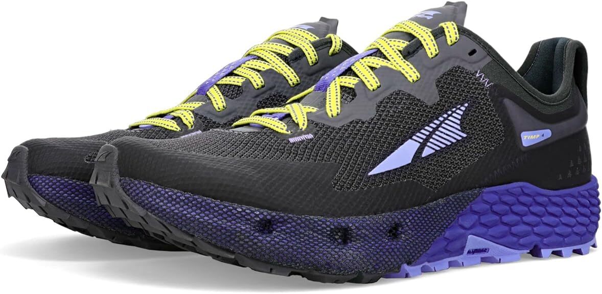 Altra Womens Timp 4 Sneakers Al0 A548 C Trail Running Shoes - Gray / Purple