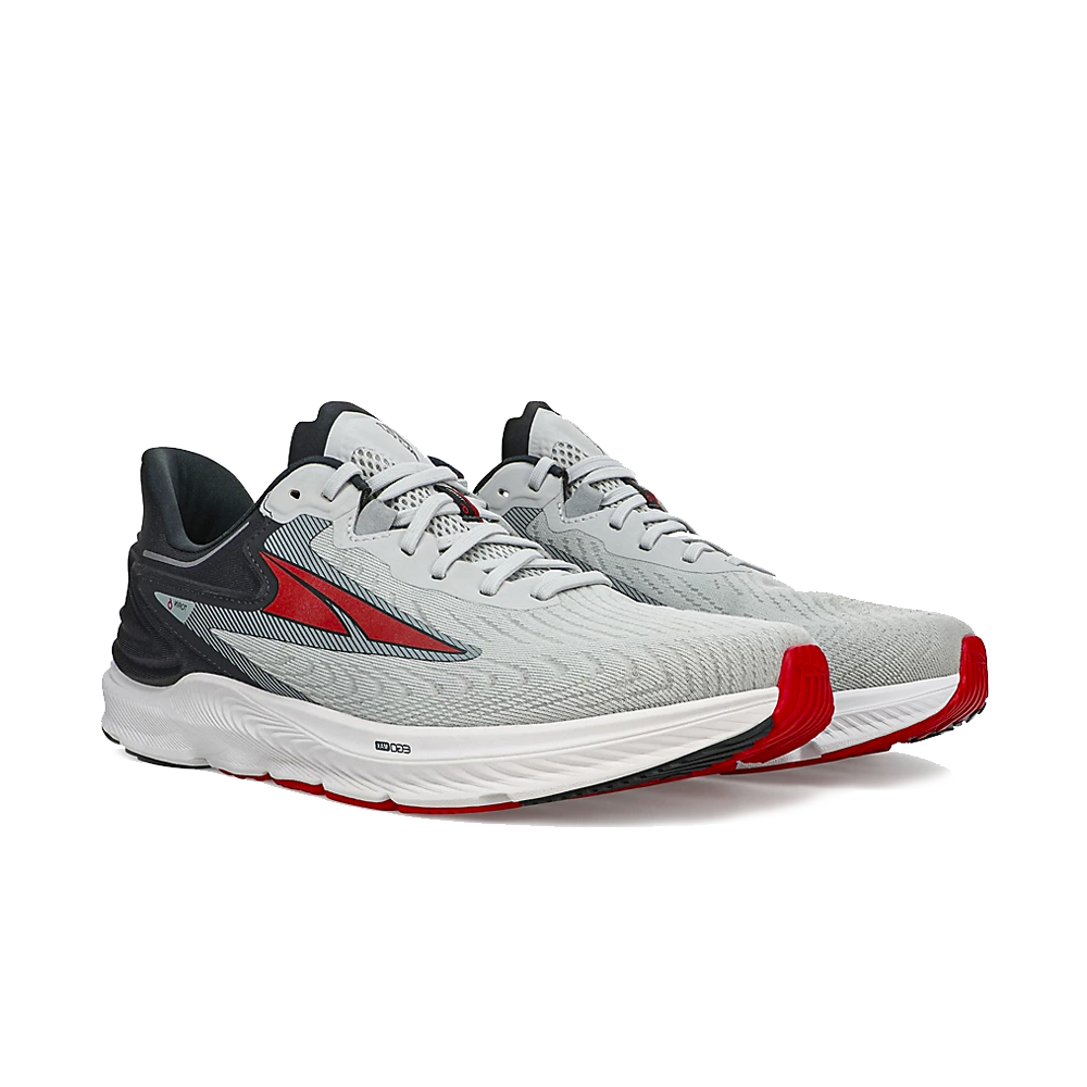 Altra Torin 6 Mens Running Shoes Sneakers - Gray/Red