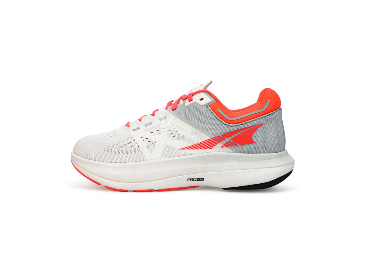 Altra Womens Vanish Tempo Sneakers Runners Shoes - White/Coral