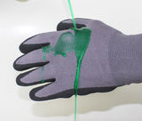 Portwest Ultra Dermiflex Aqua Nitrile Grip Safety Gloves - Grey/Black