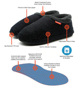 ARCHLINE Orthotic Slippers CLOSED Arch Scuffs Orthopedic Moccasins Shoes