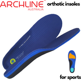 Archline Active Orthotics Full Length Arch Support Pain Relief - For Sports & Exercise