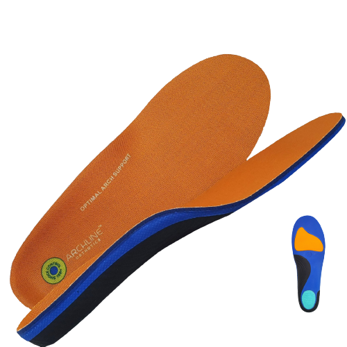 Archline Active Orthotics Full Length Arch Support Pain Relief Insoles - For Work