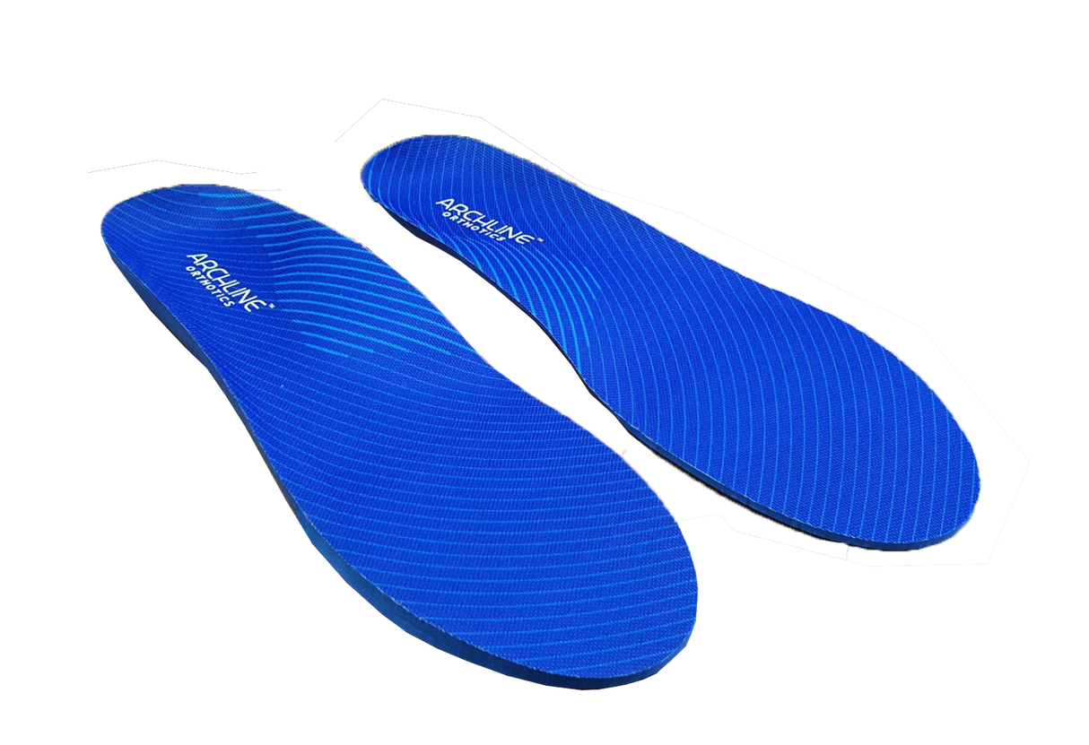 Archline Supination Orthotic Insoles - Full Length (Unisex) Plantar Fasciitis High Arch