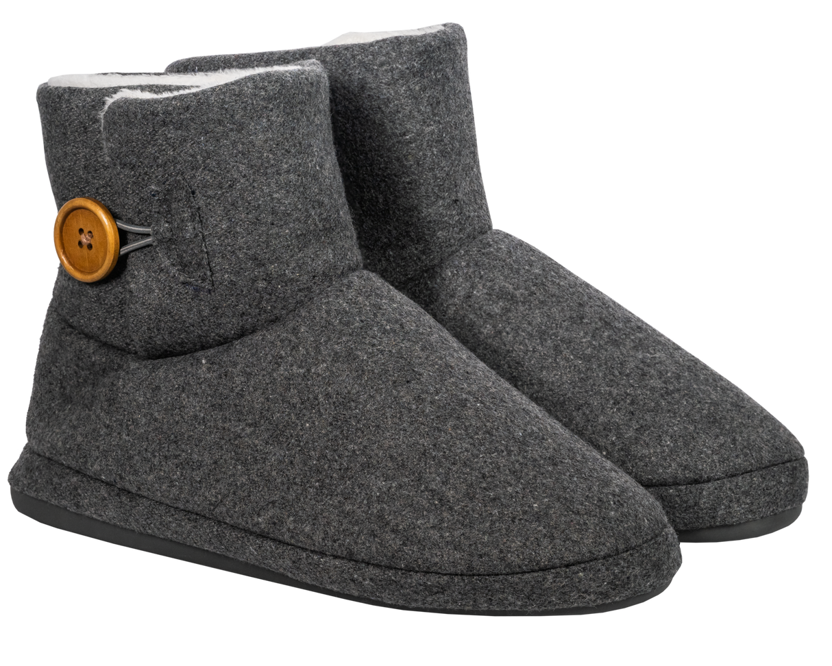 Archline Orthotic UGG Boots Slippers Arch Support Warm Orthopedic Shoes - Grey