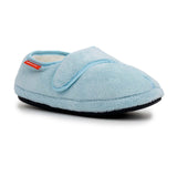 ARCHLINE Orthotic Plus Slippers Closed Scuffs Pain Relief Moccasins - Baby Blue