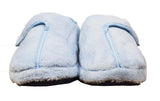 ARCHLINE Orthotic Plus Slippers Closed Scuffs Pain Relief Moccasins - Baby Blue