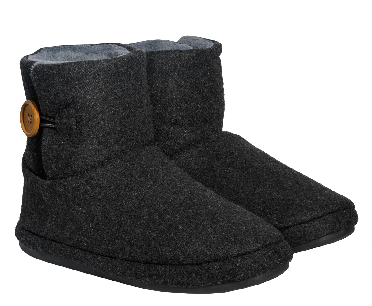 Archline Orthotic UGG Boots Slippers Arch Support Warm Orthopedic Shoes - Charcoal