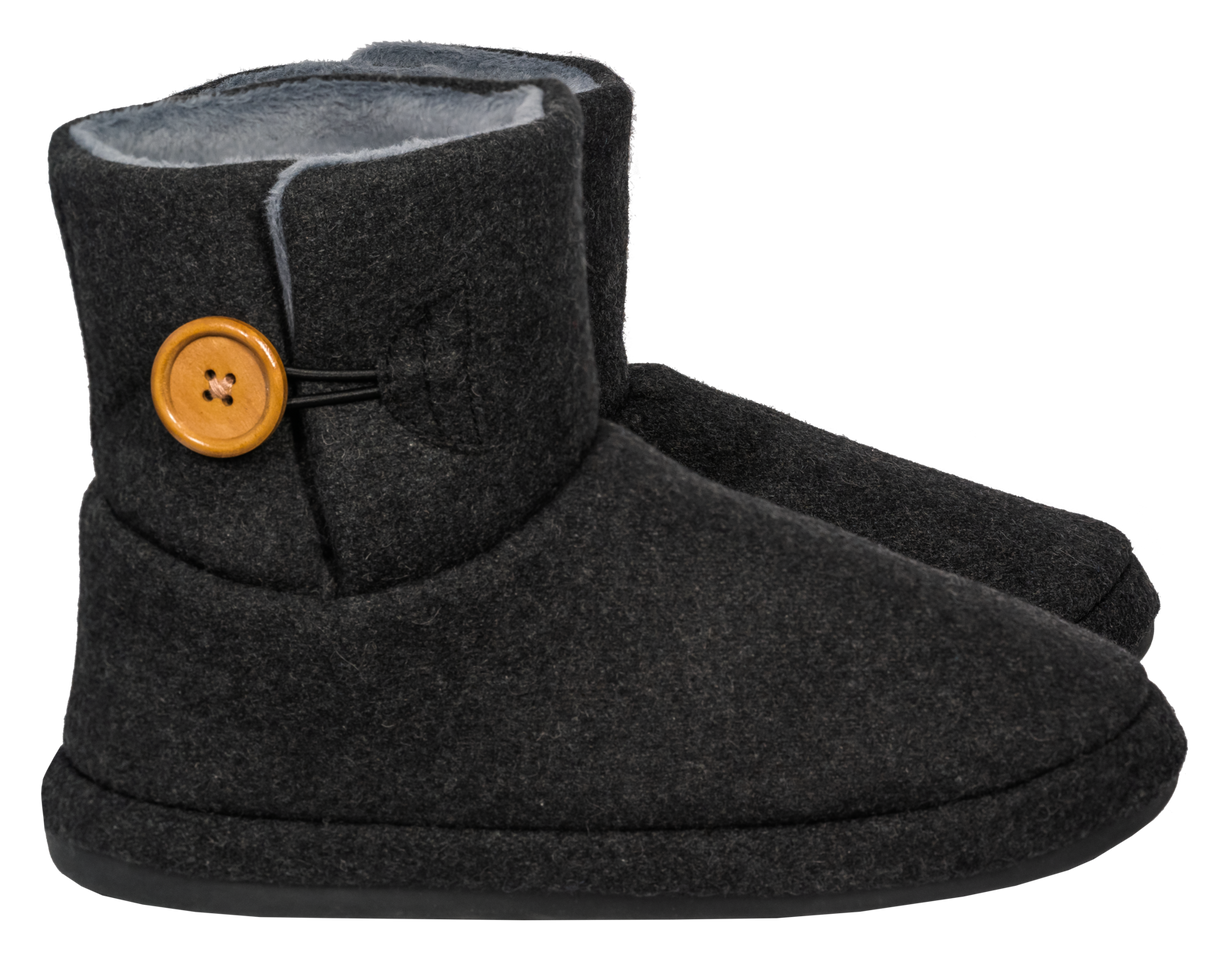 Archline Orthotic UGG Boots Slippers Arch Support Warm Orthopedic Shoes - Charcoal