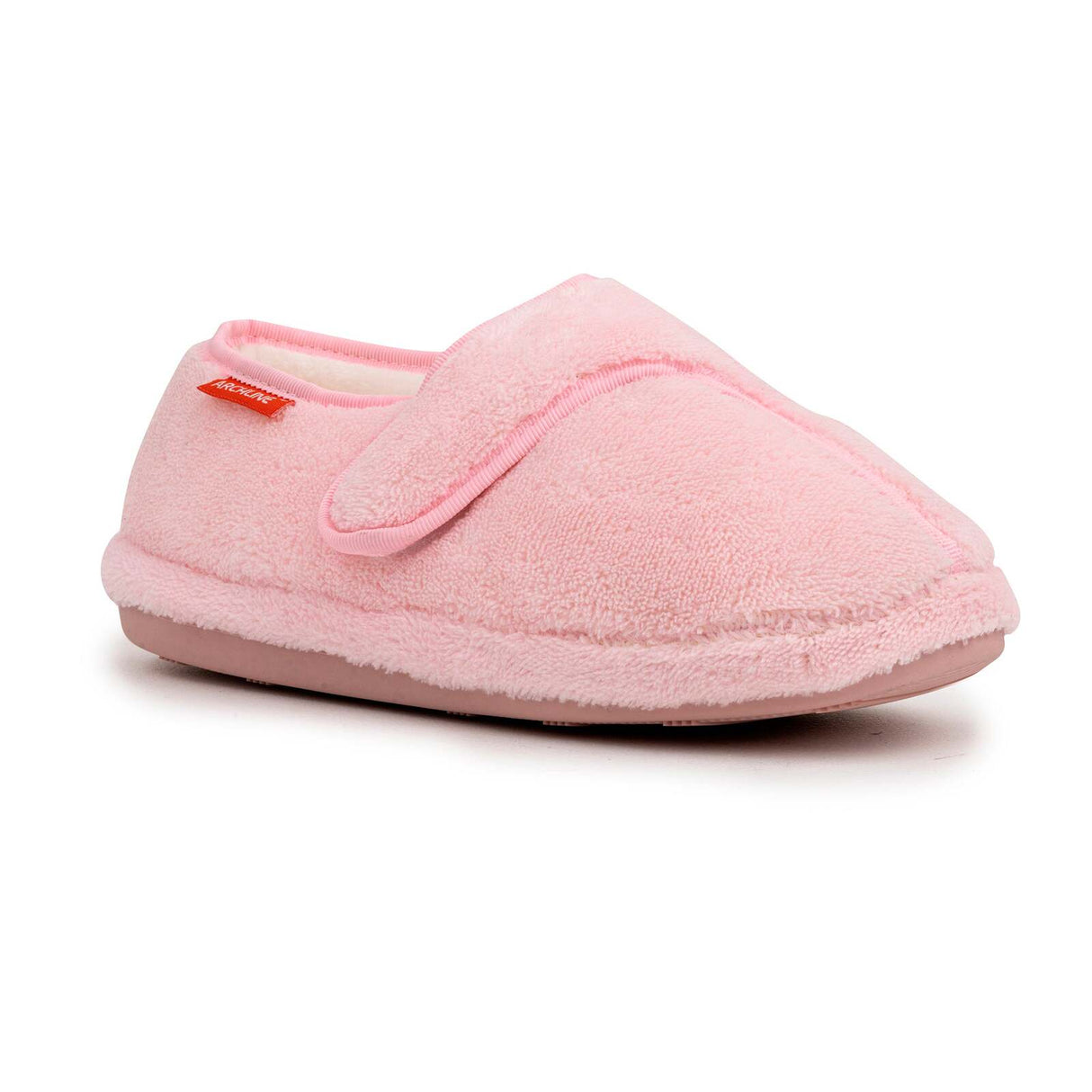 ARCHLINE Orthotic Plus Slippers Closed Scuffs Pain Relief Moccasins - Pink