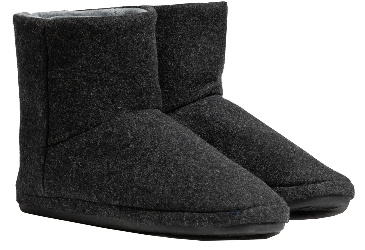 Archline Orthotic UGG Boots Slippers Arch Support Warm Orthopedic Shoes - Black