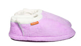 ARCHLINE Orthotic Slippers CLOSED Arch Scuffs Pain Relief Moccasins - Lilac